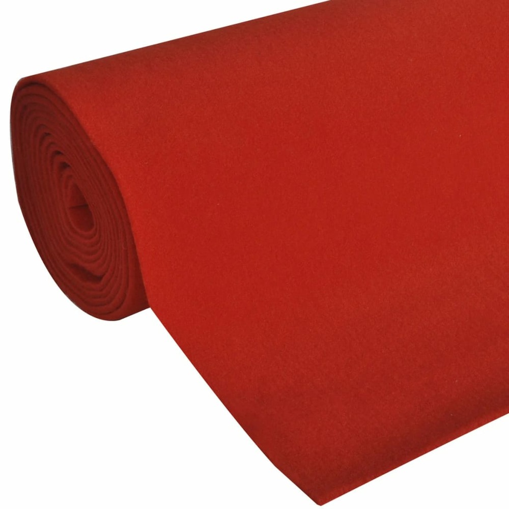 Tapis rouge 1 x 20 m extra lourd 400 g/m²