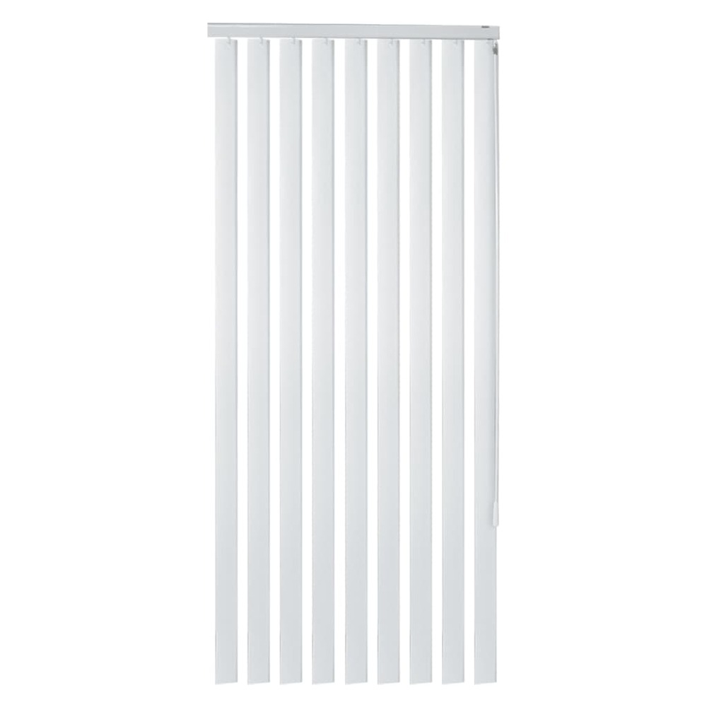 Store vertical blanc pvc 180 x 180 cm