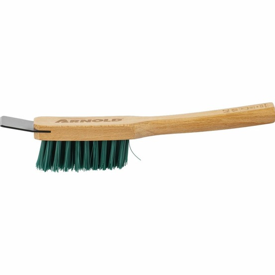 Brosse de nettoyage avec racloir pratique pour matériel de jardinage