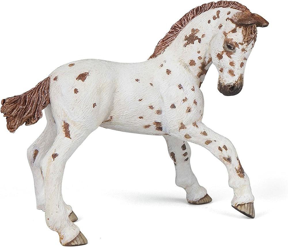 Figurine poulain appaloosa