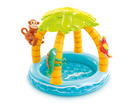 Piscine gonflable tropicale