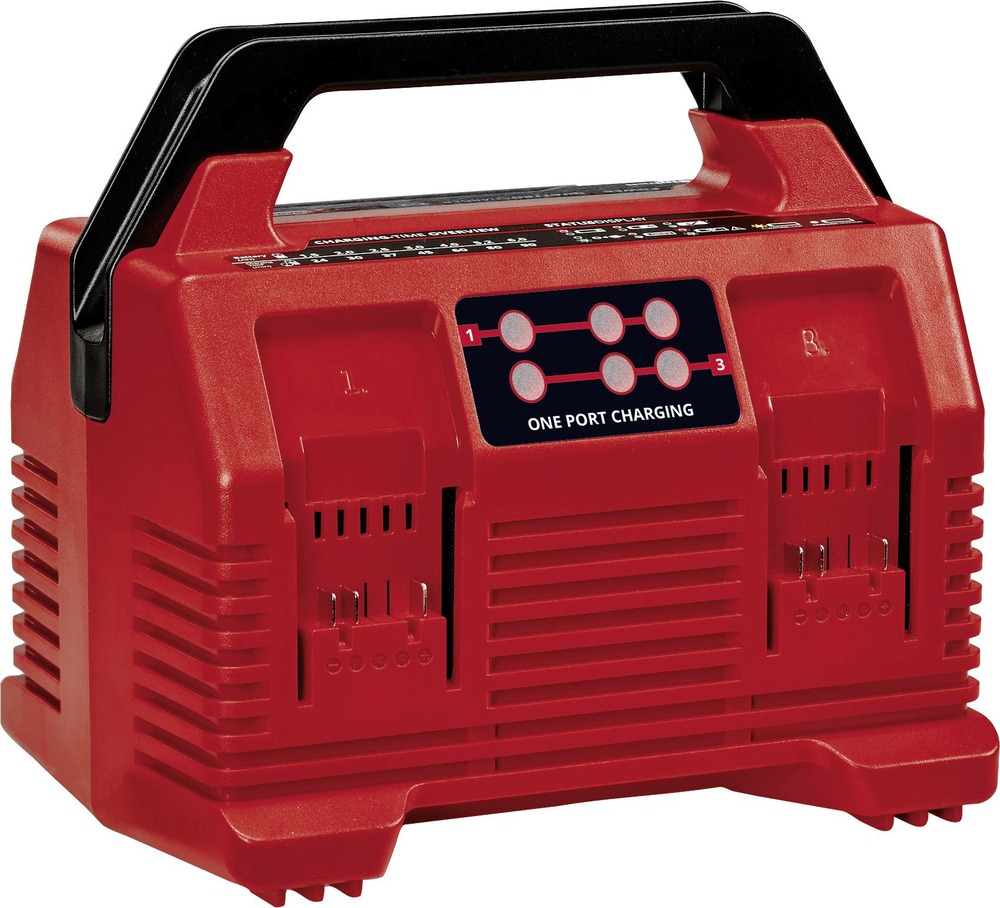 Chargeur 2x2 power-x-quattrocharger 4 a 18 v pour les batteries power x-change