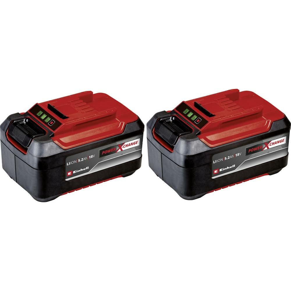 Twinpack 18v 2x5,2ah power x-change