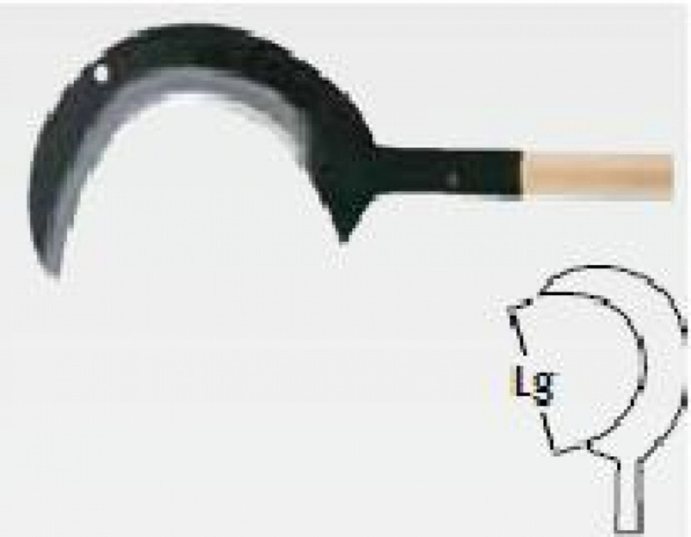 Croissant 1 taillant 24 cm