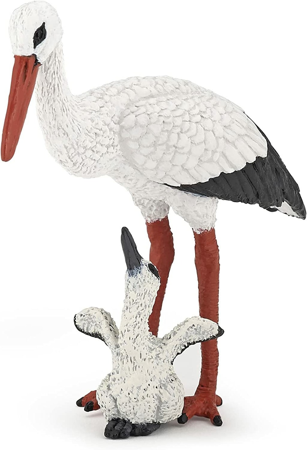 Cigogne et son bÃ©bÃ©