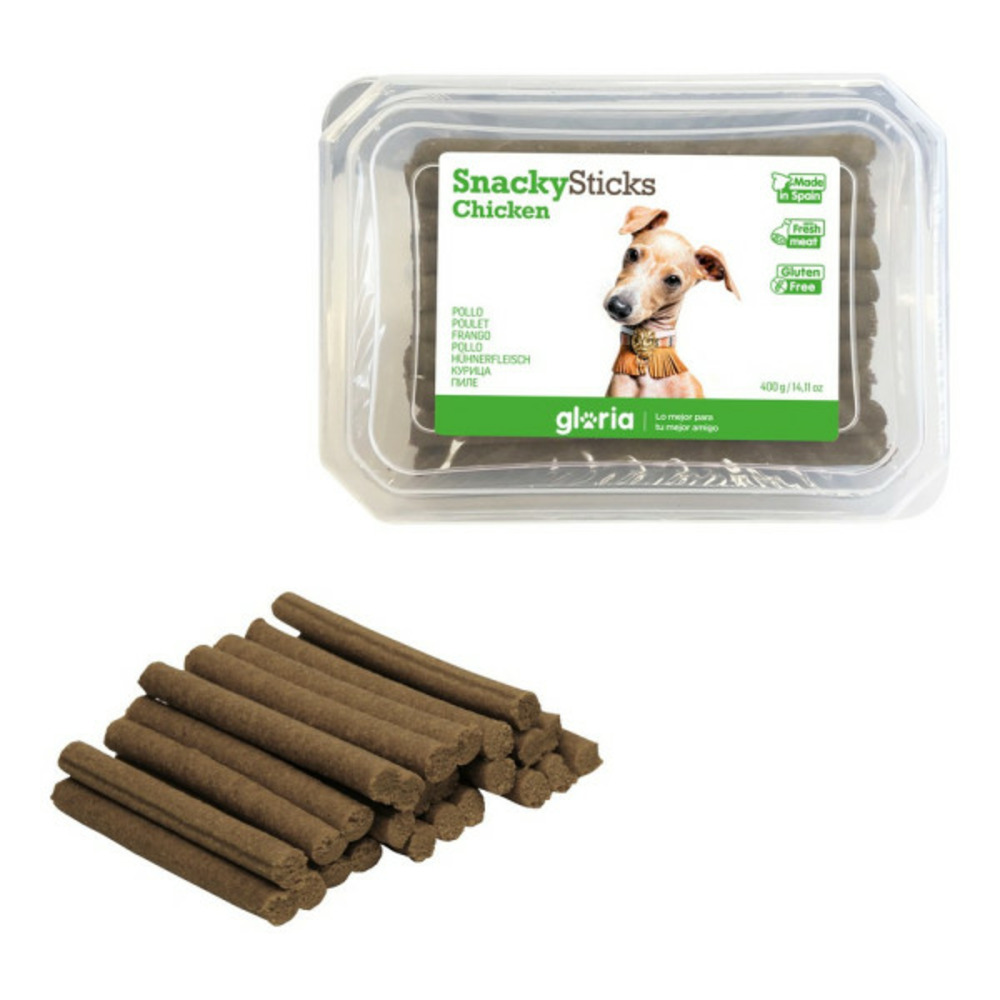 Snack pour chiens snackys sticks poulet bars (800 g) (800 g)