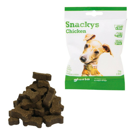 Snack pour chiens snackys poulet (30 x 75 g)