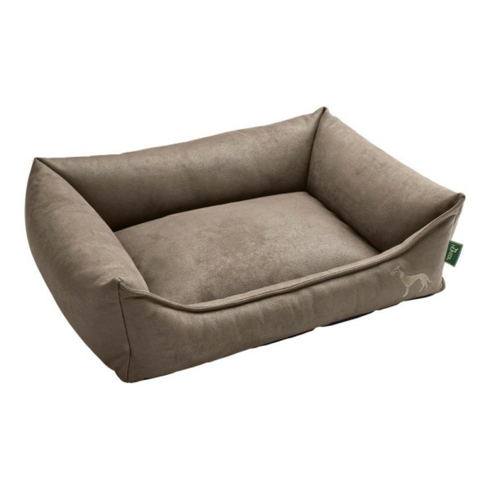 Canapé pour chien  bologna cuir synthétoqie gris (90 x 70 cm)