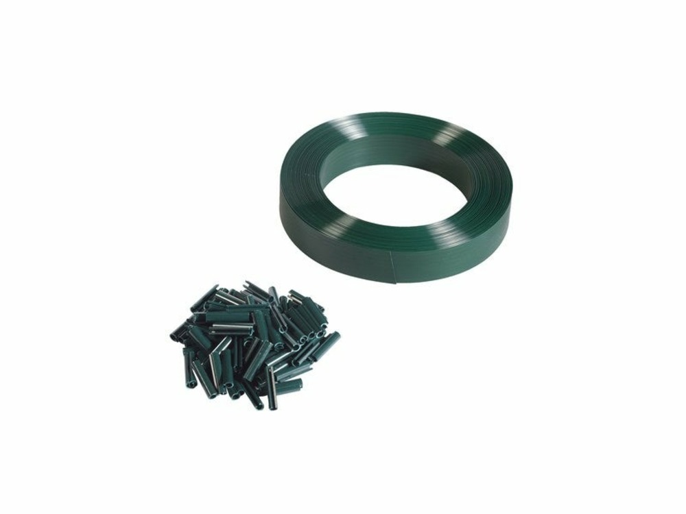 Kit de lamelles occultantes rouleau lixo pvc, l. 60 m vert