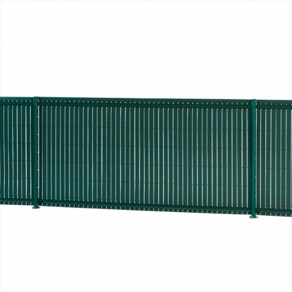Kit lamelles occultantes rigides pvc, h.190 x l.250 cm vert, dirickx