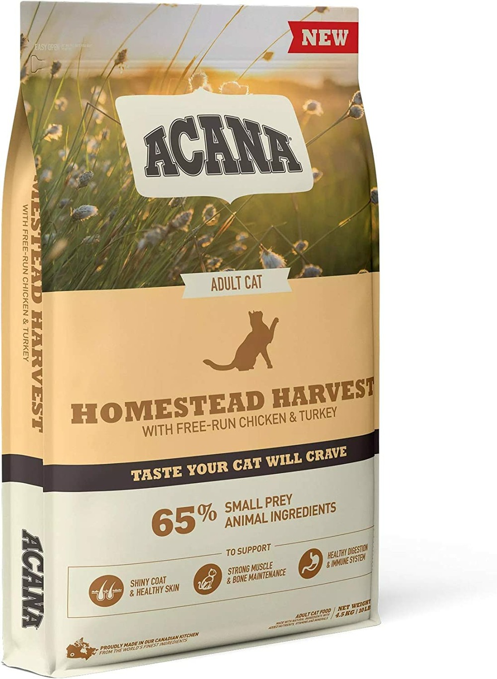 Croquette sans céreales homestead harvest chat 4.5kg