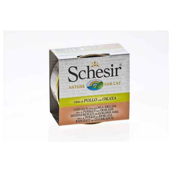 Pâtée en boîte chat 0.07kg 70g poulet dorade