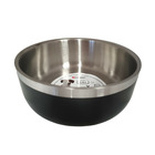 Gamelle pour eau ou nourriture a double paroi ø17 cm 1150 ml, pour chien