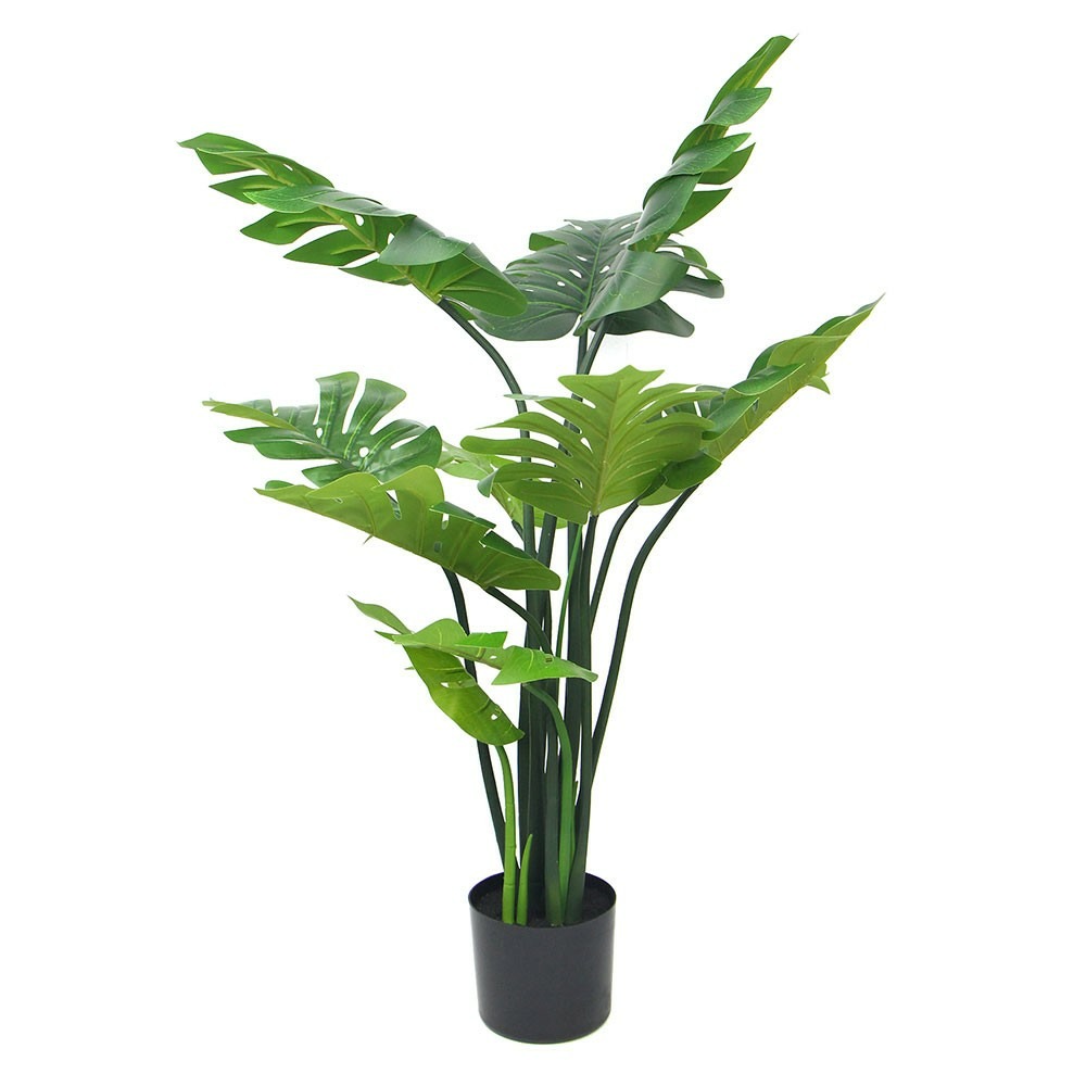 Plante artificielle en pot monstera 39 cm