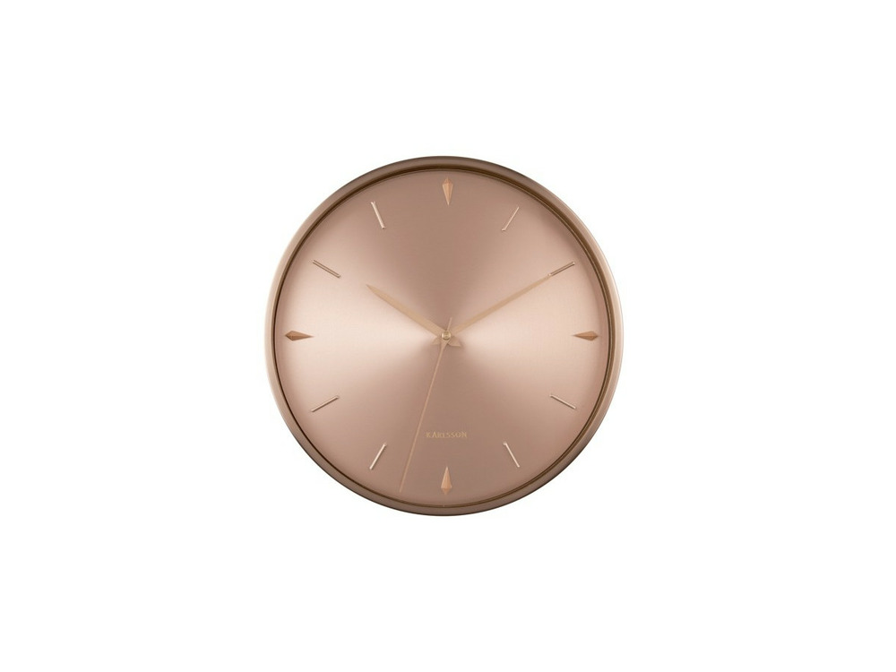 Horloge murale jewel rose gold