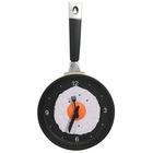 325164  wall clock with fried egg pan design 18,8 cm