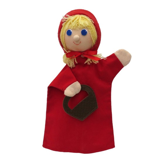 Marionnette chaperon rouge