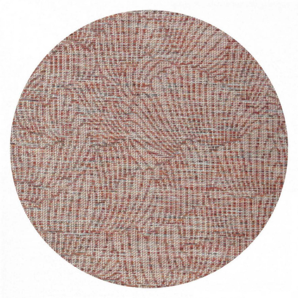 Tapis extérieur en polypropylène maeva marmelade 160 cm (diamètre)
