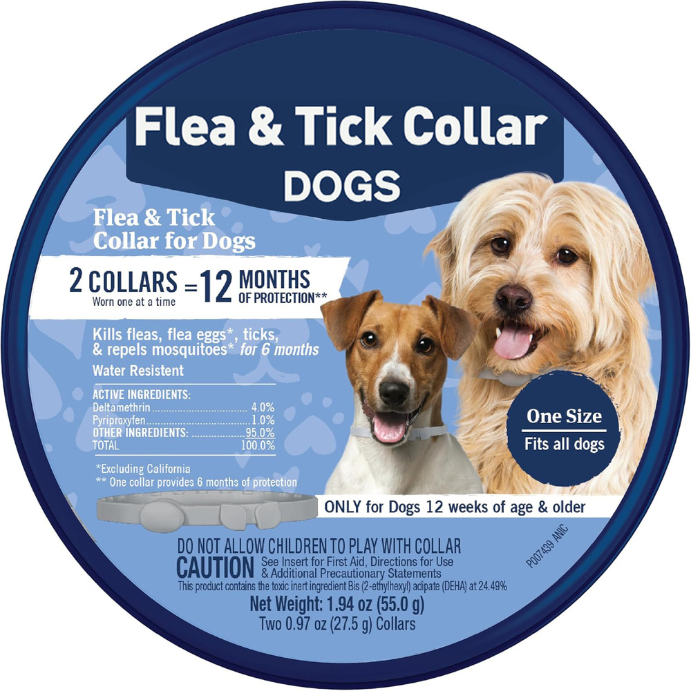 Collier antiparasitaire dtopbuyage pour chien