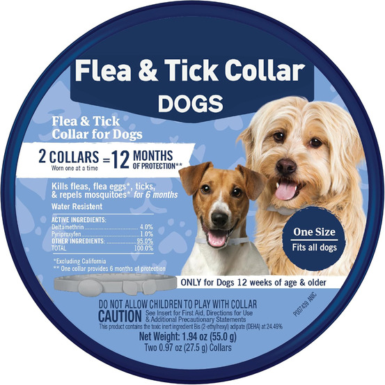 Collier antiparasitaire dtopbuyage pour chien