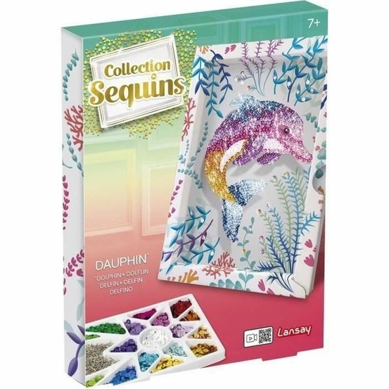 Jeu de création collection sequins dauphin