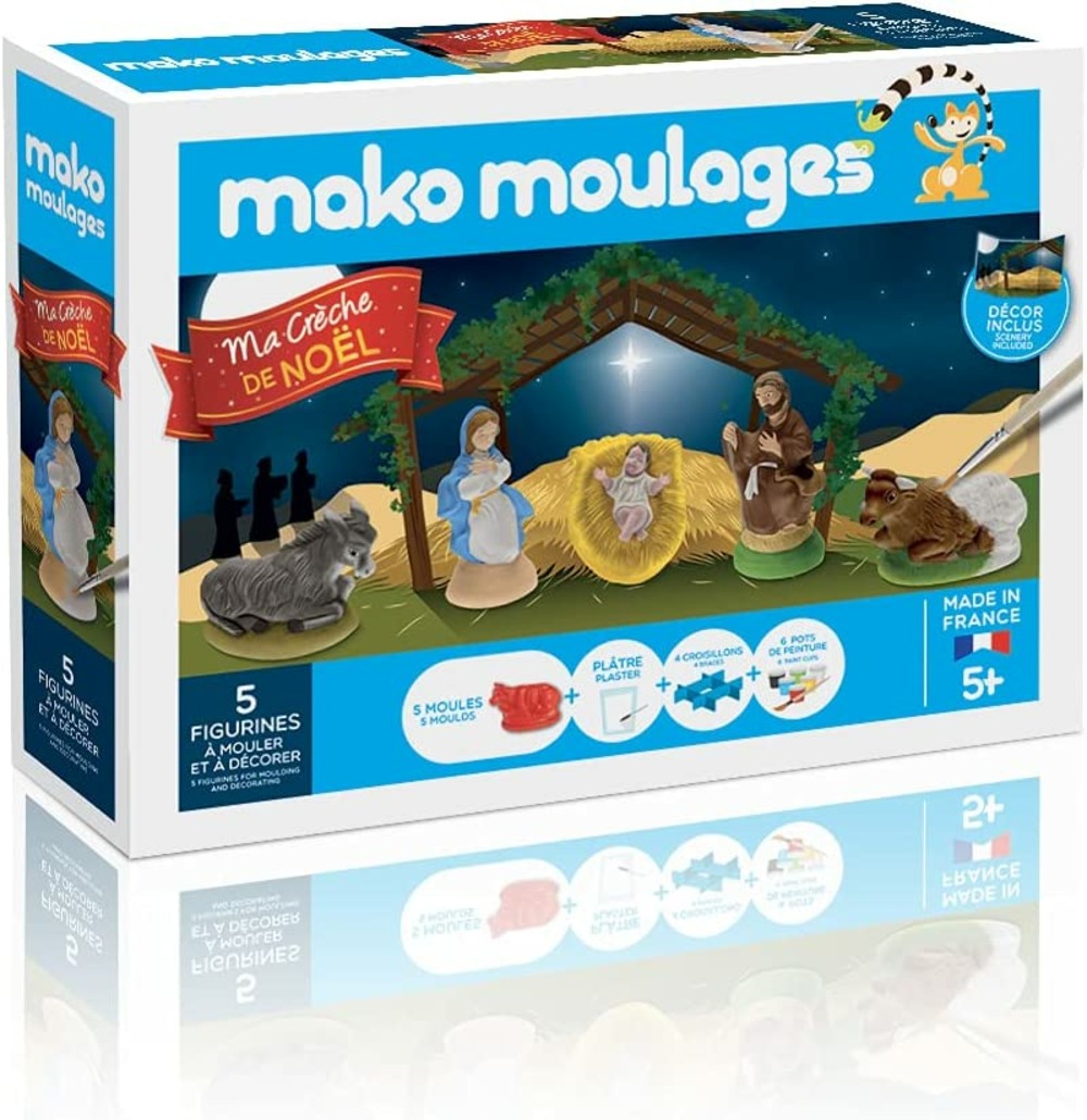 Coffret moulage crèche de noël  Truffaut