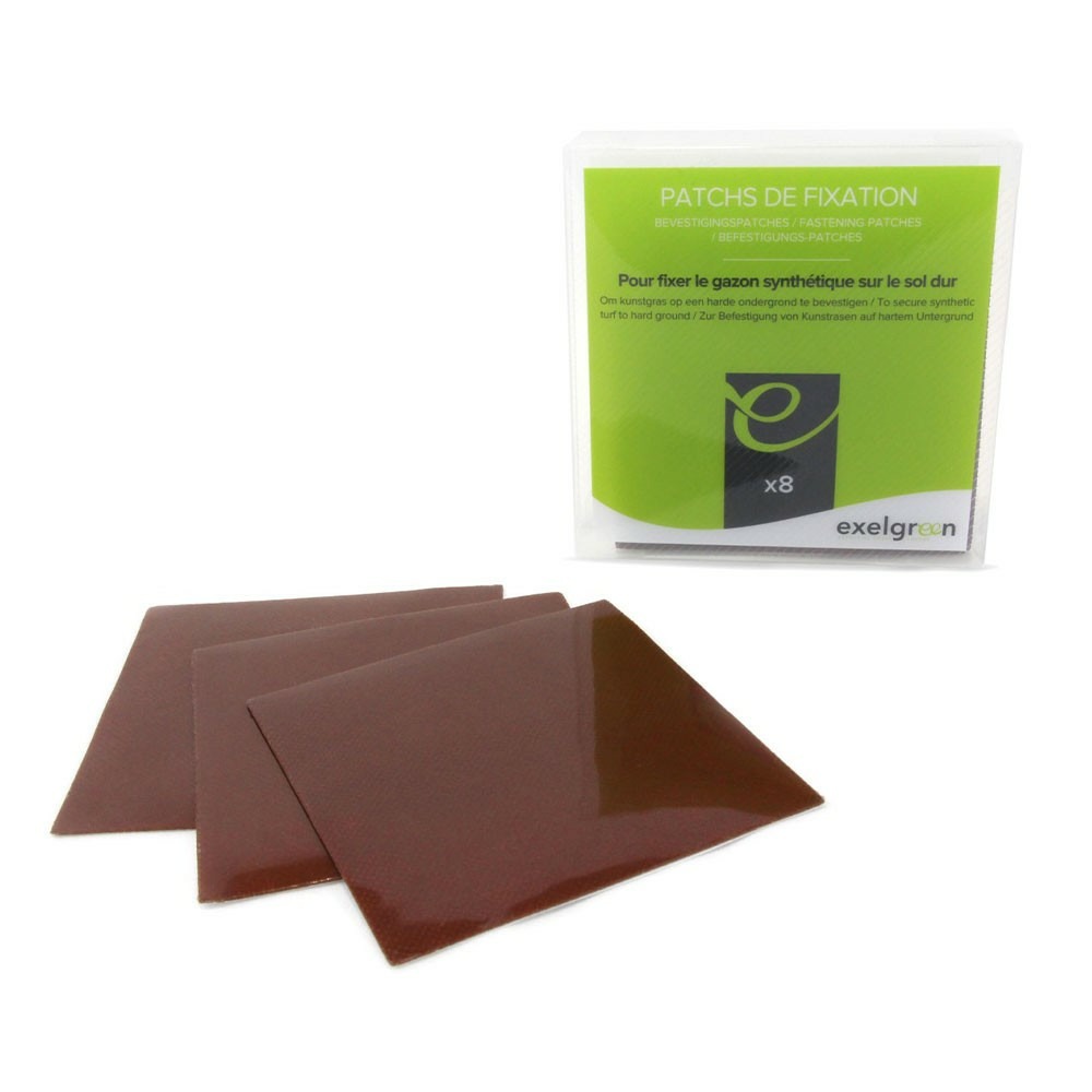 Patch de fixation double face - 8 pièces
