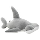 Requin-marteau en peluche gris
