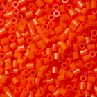 Sachet 1000 perles plastique midi orange