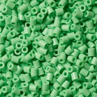 Sachet 1000 perles plastique midi vert pastel