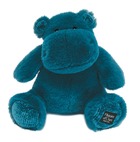 Peluche hippo hip chic bleu 25 cm