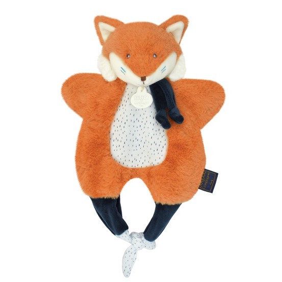 Doudou renard marionnette