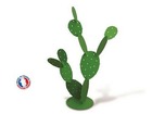Cactus métal figuier h120 - vert