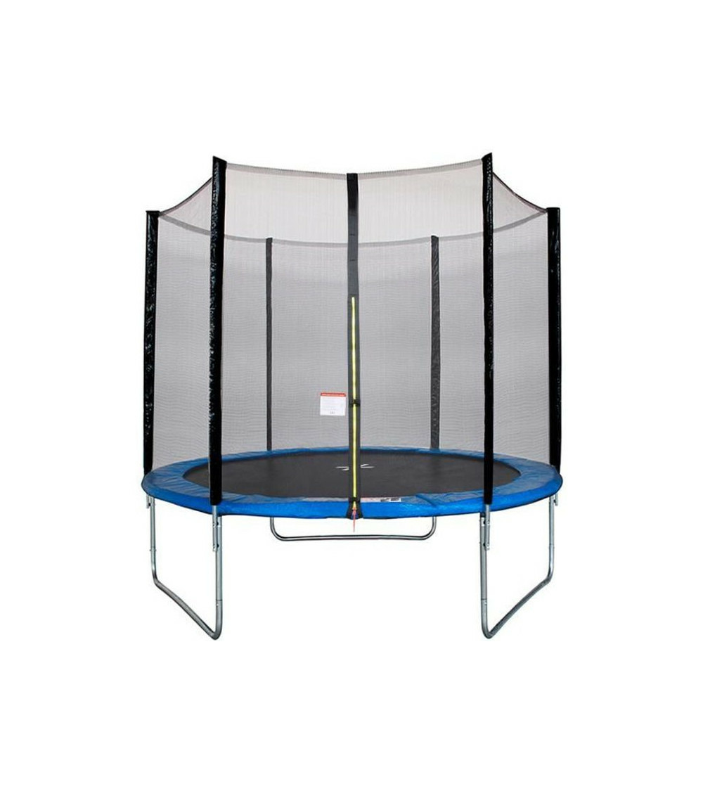 Trampoline maxi eco ø 250 cm - bleu - avec filet