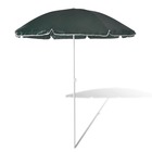 180cm parasol de plage vert