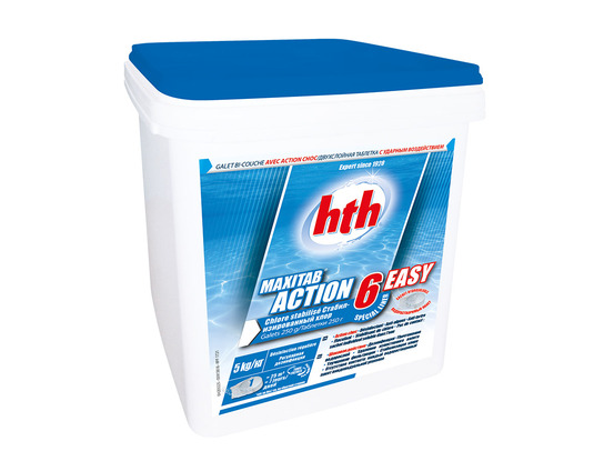 Chlore 6 actions en galets maxitab action 6 5 kg