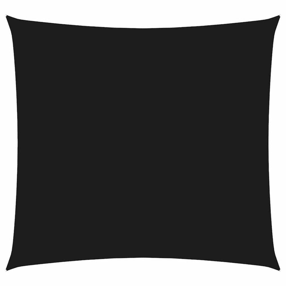 Voile de parasol tissu oxford carré 4,5x4,5 m noir