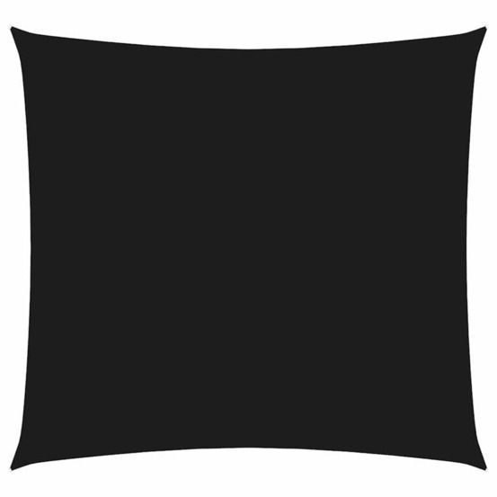 Voile de parasol tissu oxford carré 4,5x4,5 m noir