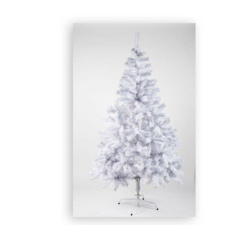 Sapin de noël montreal - 1400 branches - h.240 cm - blanc
