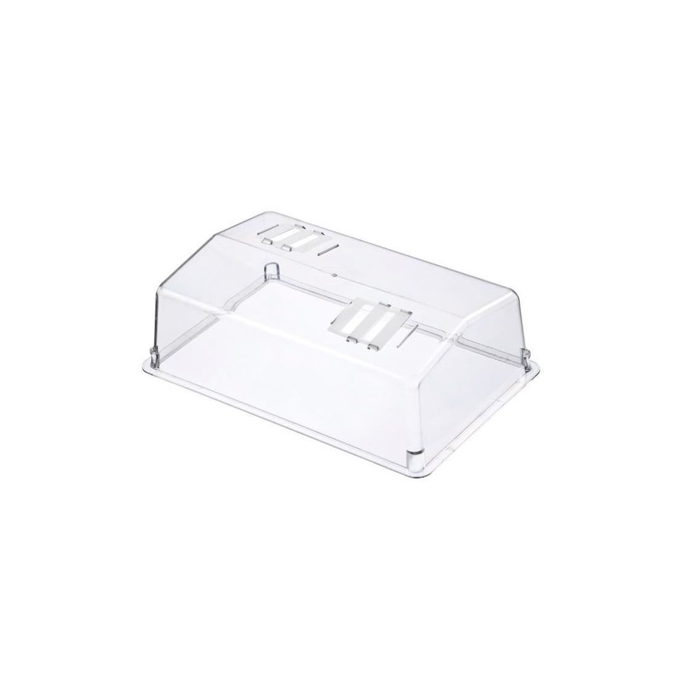 Couvercle transparent avec ventilation 15 x 55 x 31cm