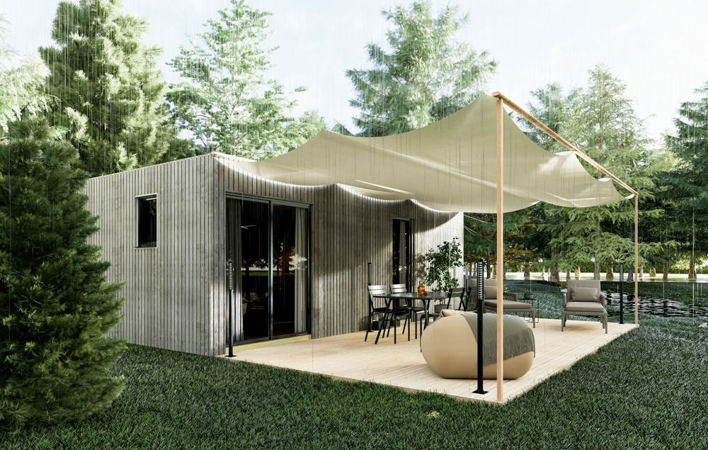 | studio francais | surface : 35,2 m2 - 7,7 x 4,57m| livraison gratuite