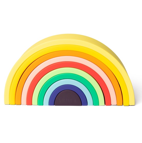 Arc-en-ciel en silicone multicolore