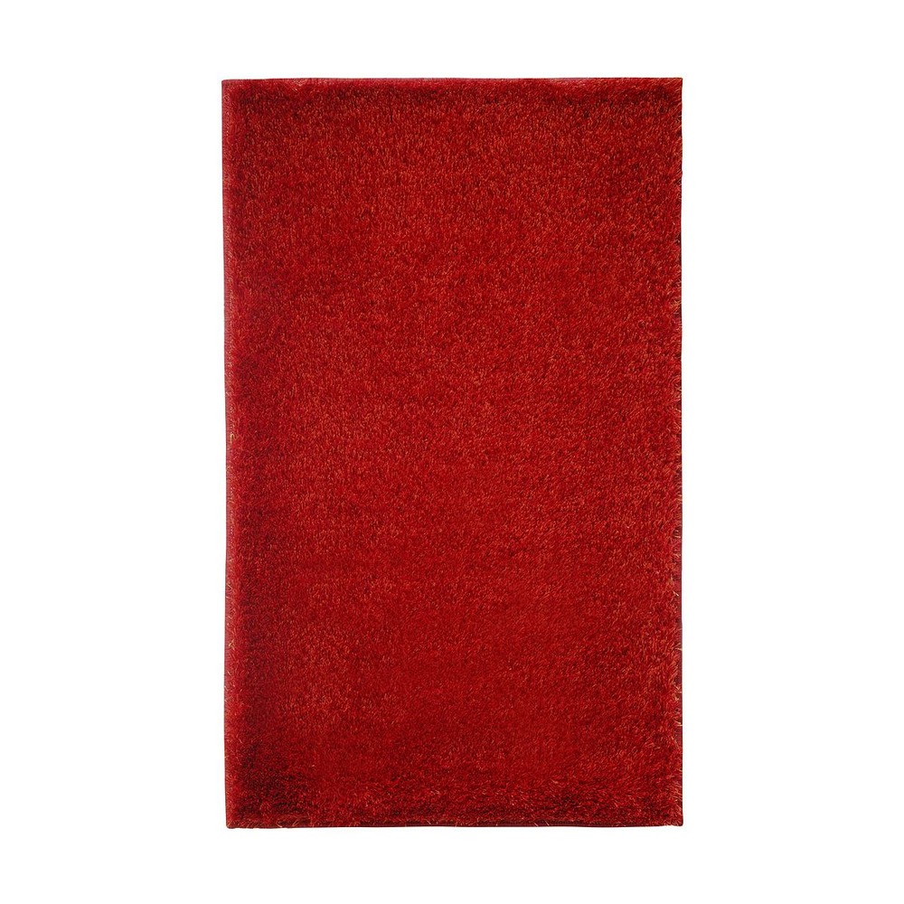 Tapis de salle de bain rouge 70x120 cm