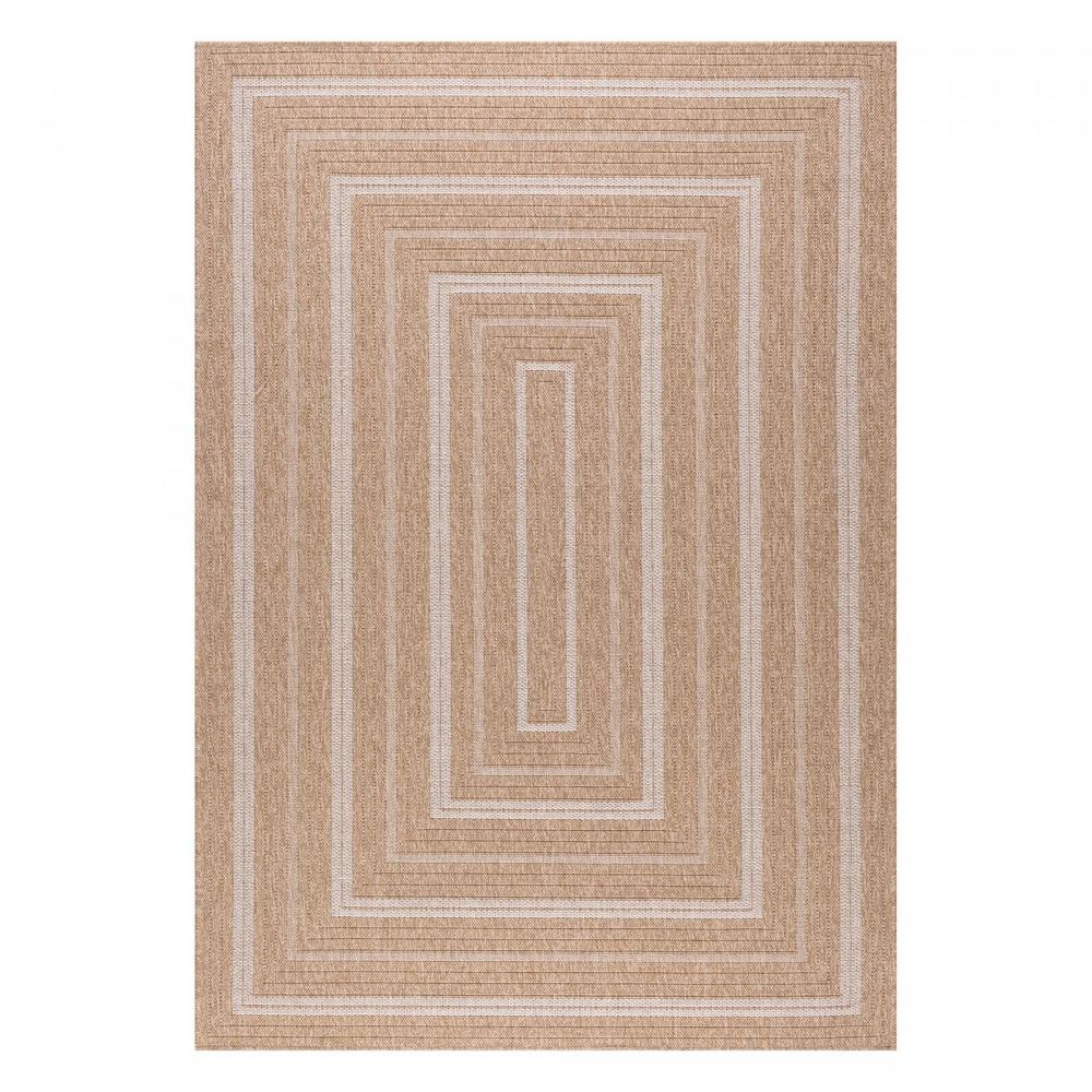 Tapis Neuf Avec Motifs Cerf Debout - 80x150 Cm - Beige/Crème - Parfait Pour Salon Ou Chambre