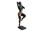 Statue femme éline noire 40 cm