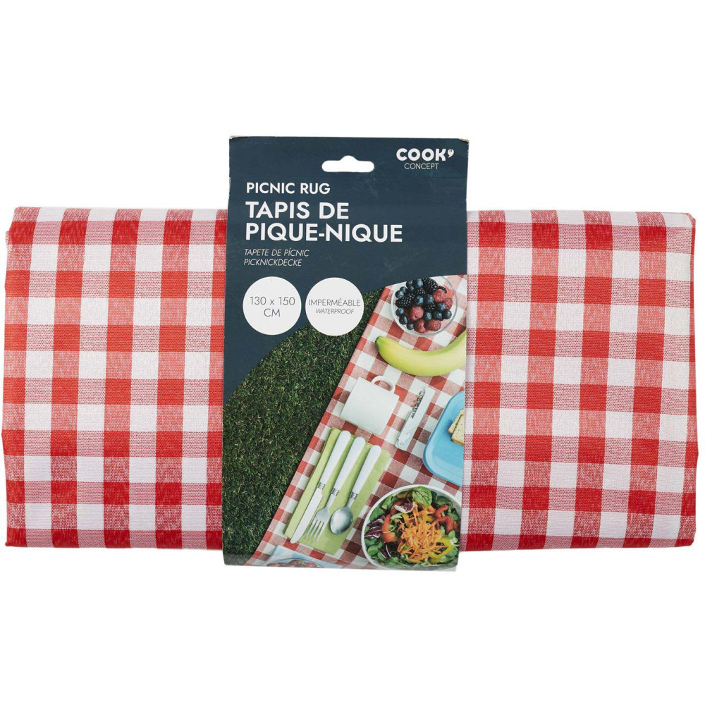 Tapis de pique-nique en polyester 150 x 130 cm