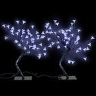 Branches lumineuses  lumière bleue (lot de 2)