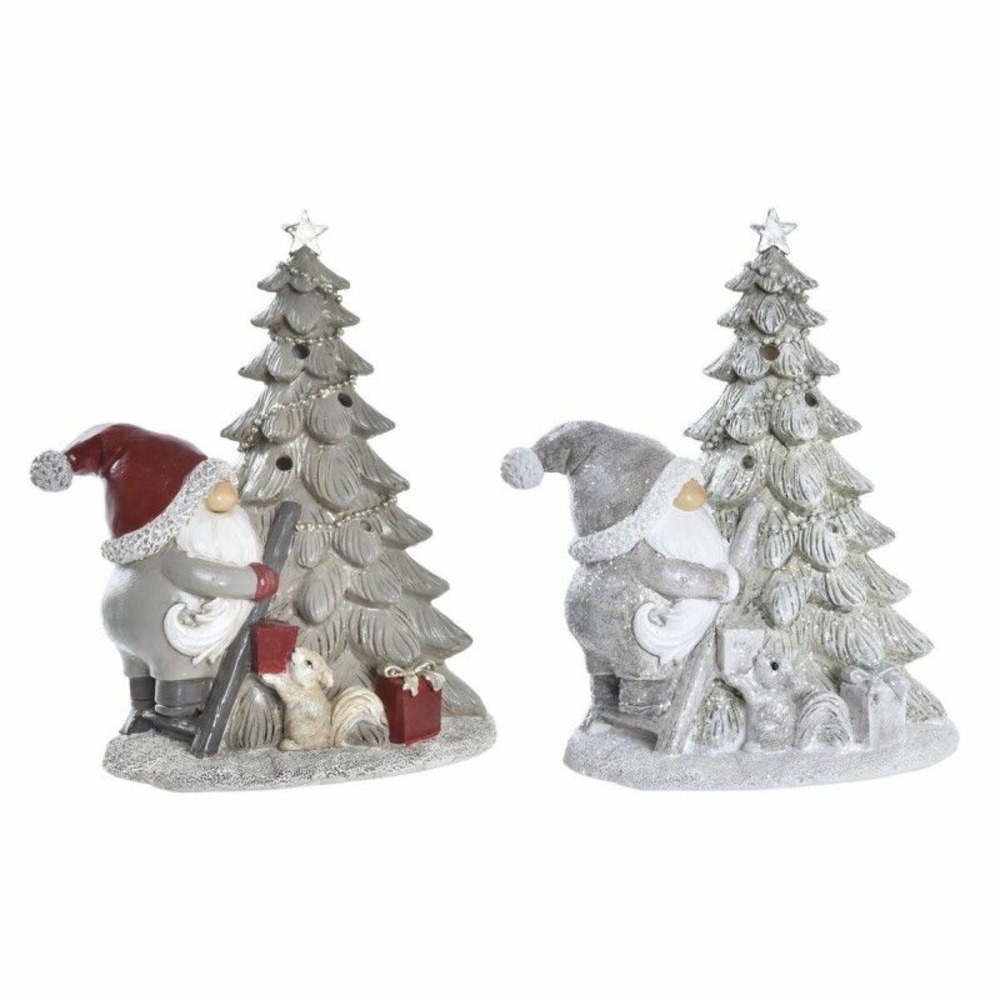 Décorations de noël thyann arbre résine (15 x 10 x 18 cm) (2 unités) h