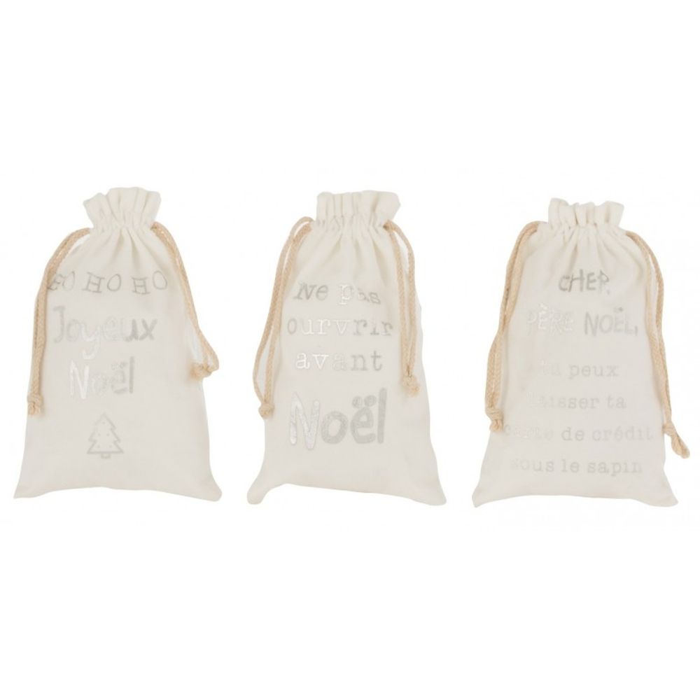 Lot De 5 Pochettes Cadeau En Velours Noir - Thème Noël Ou Toutes Occasions