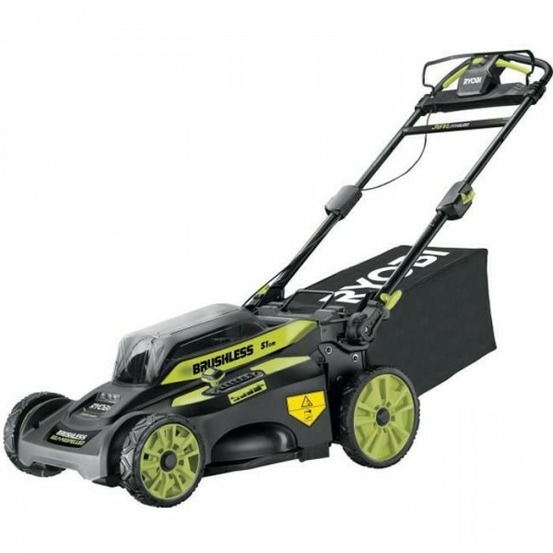 Tondeuse a gazon - tractée 36v maxpower - brushless - ø coupe 51 cm + batterie 36v 6,0 ah high energy & chargeur - ry36lmx